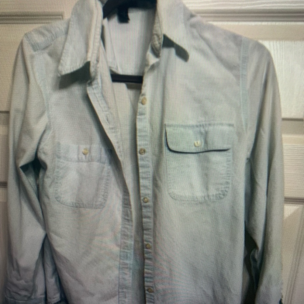 Light Blue Button-Up Shirt